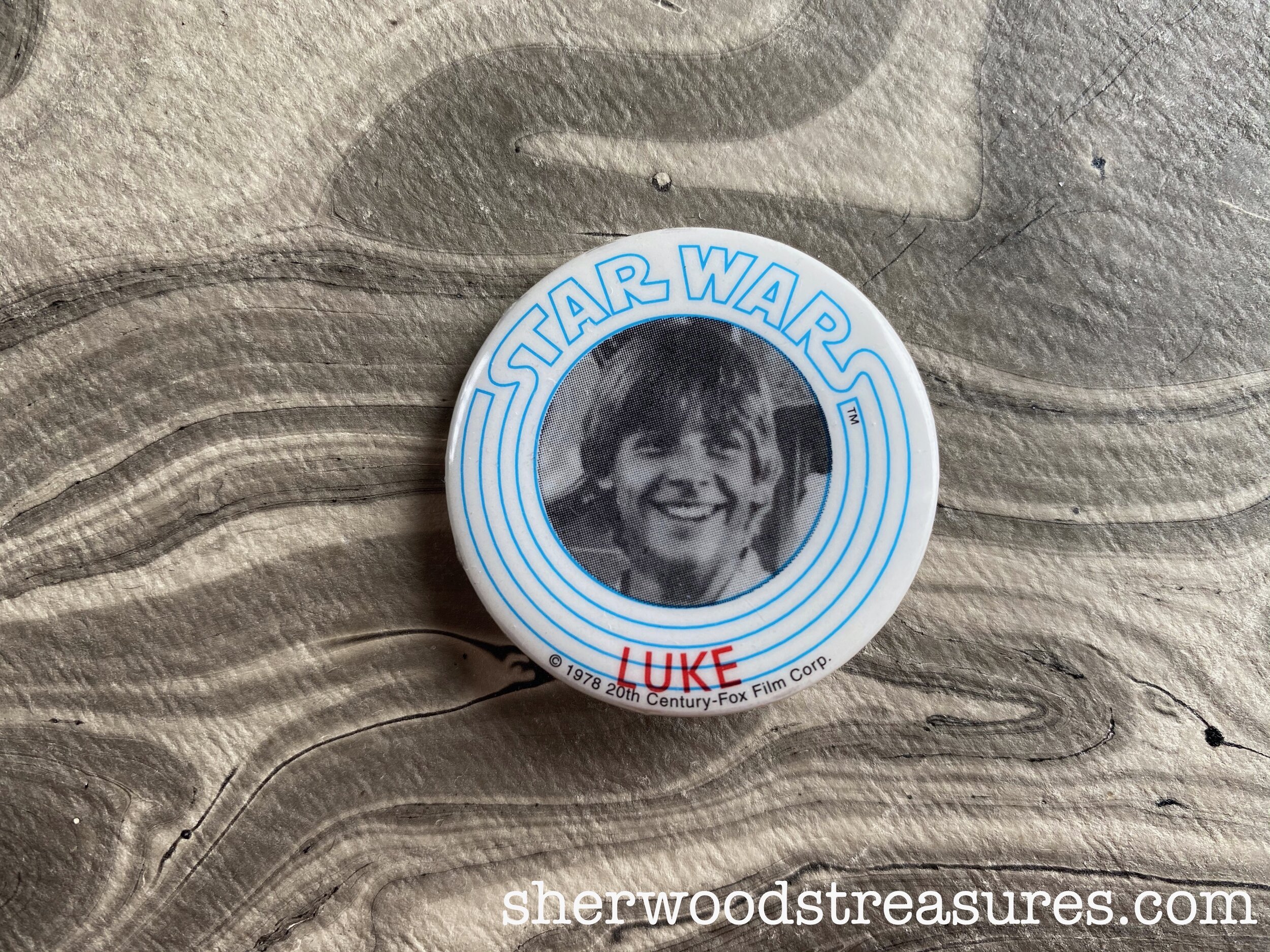 1978 Star Wars Luke Skywalker Button