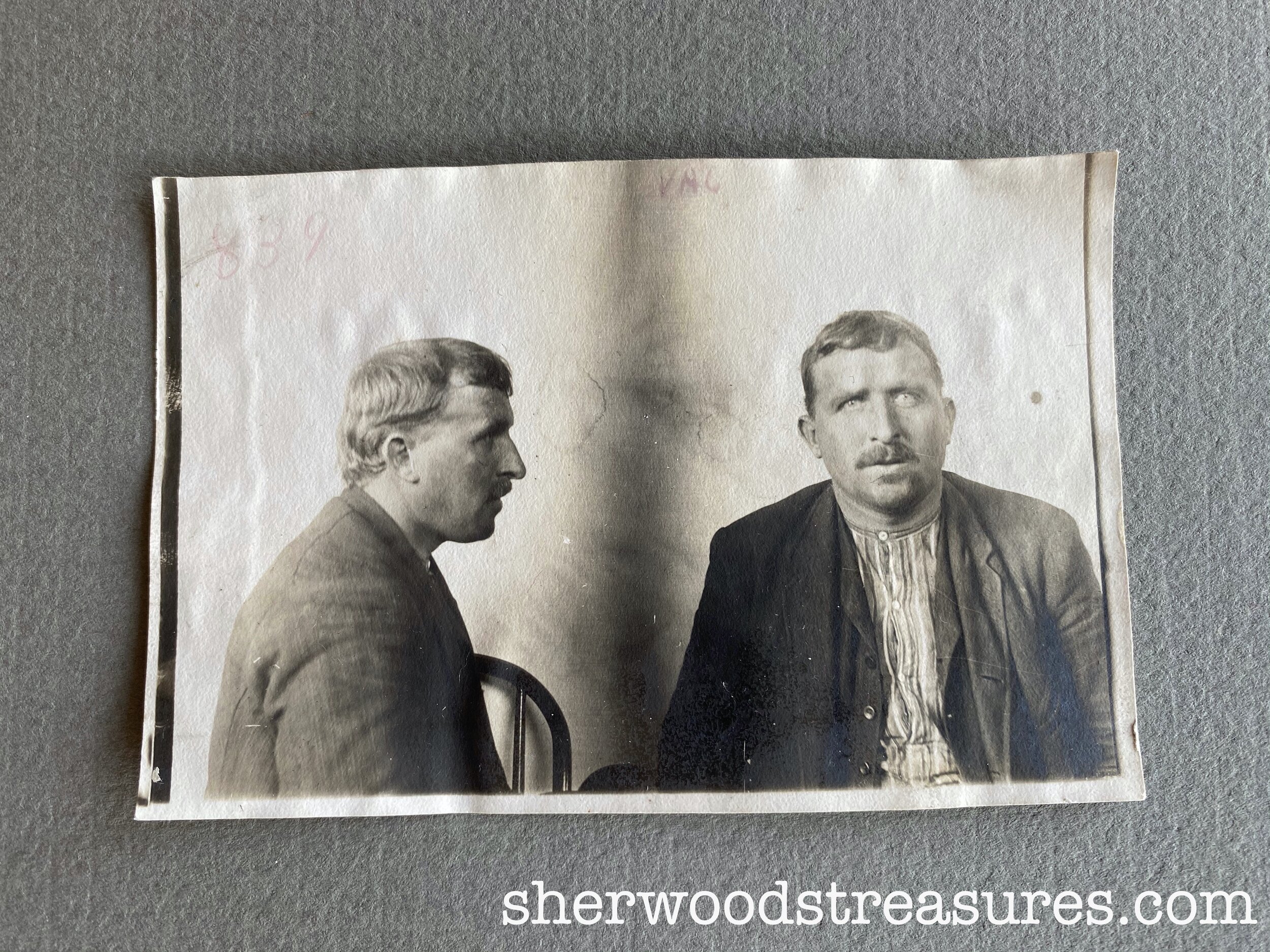 1900s - Vagrant with Large Mustache