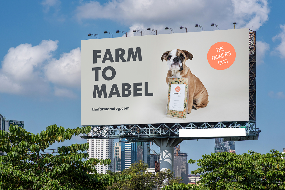 the farmer's dog ads