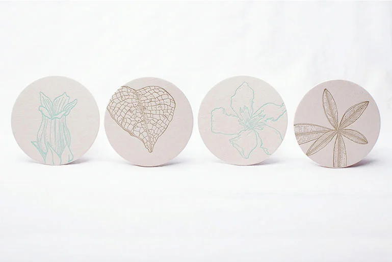 Botanicals: Coasters