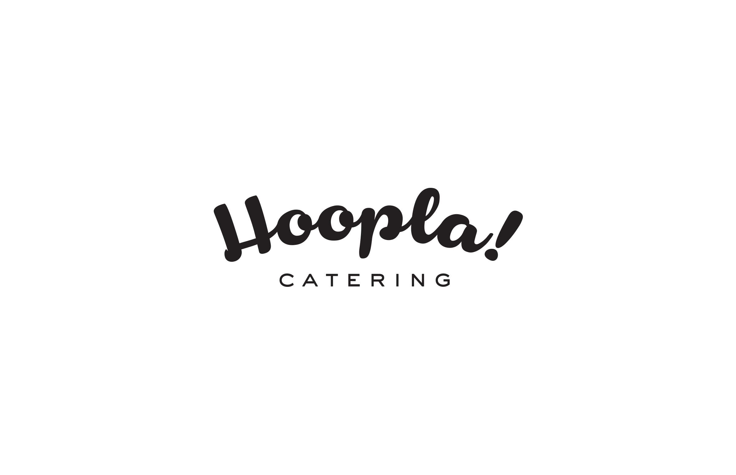 Hoopla! Catering: Logo Design