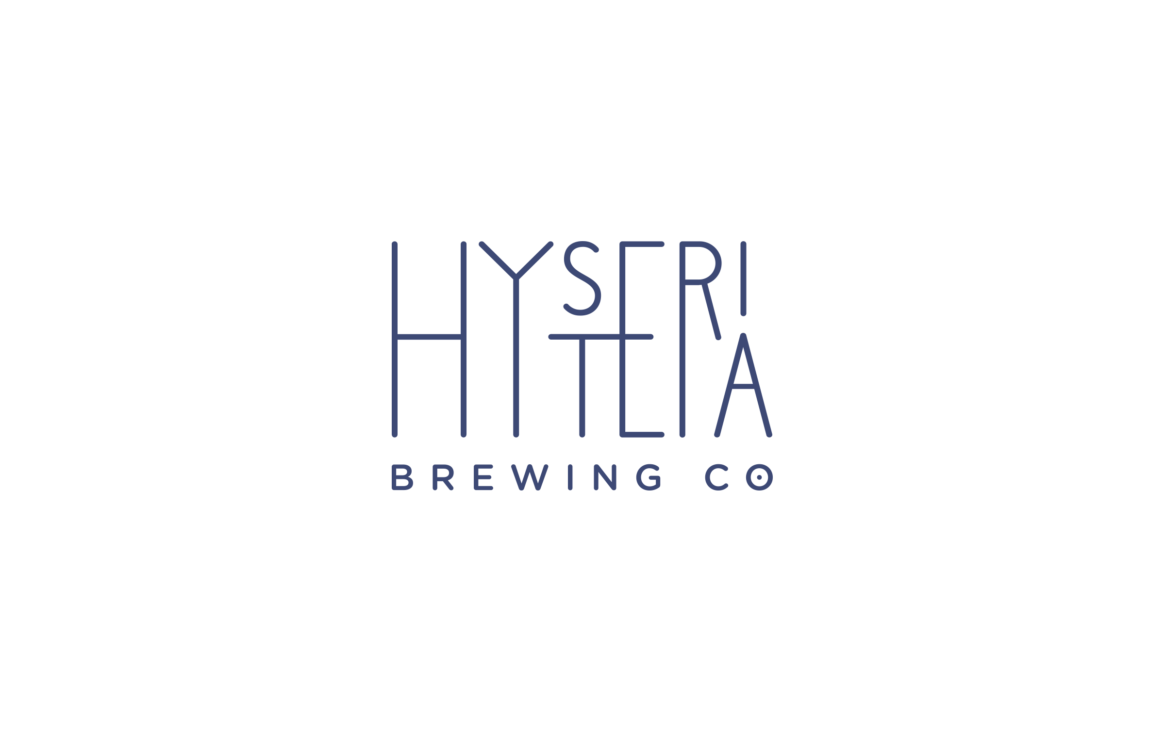 Hysteria Brewing Company: Logo Design