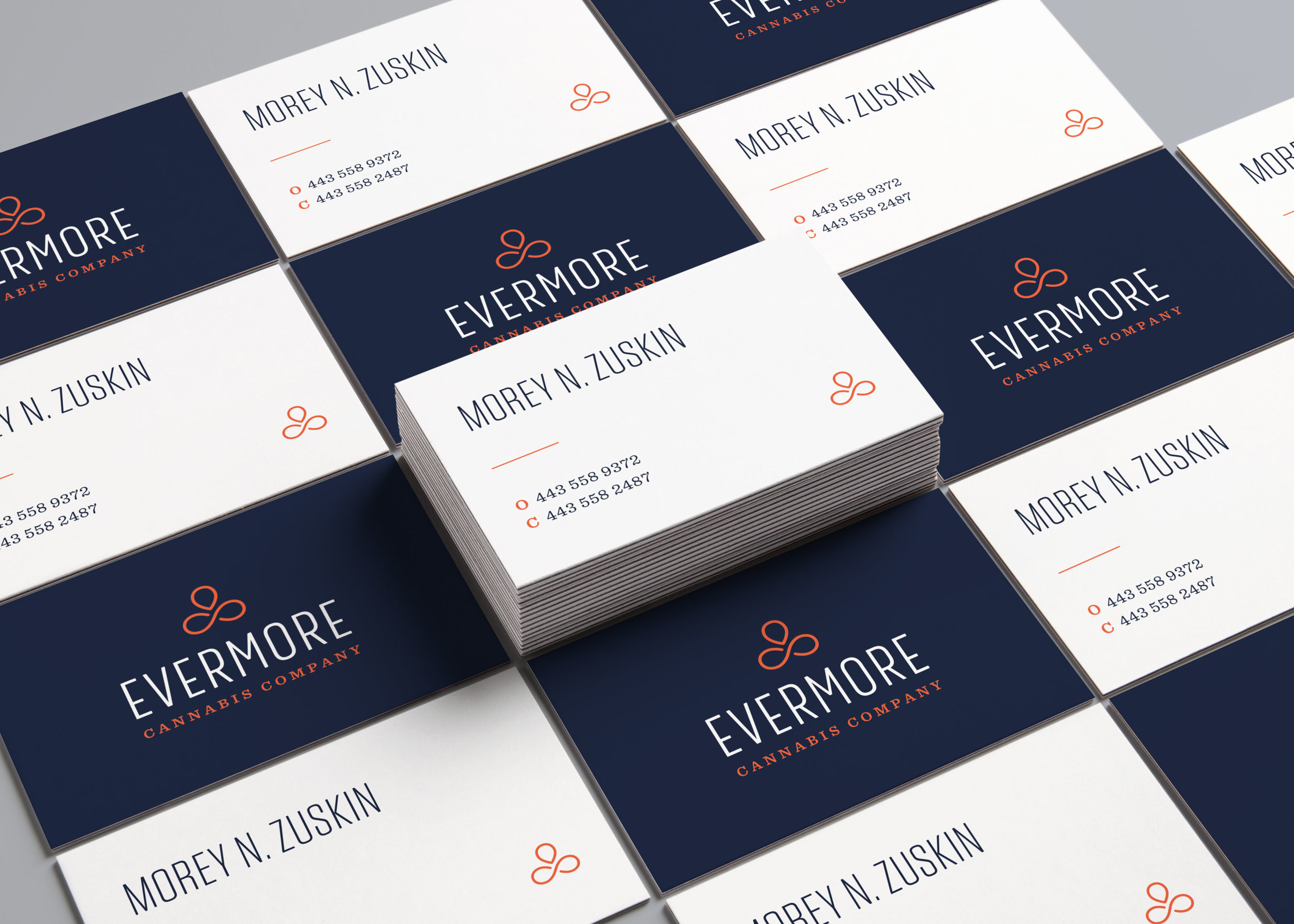 Evermore Cannabis Collective: Business Card Design