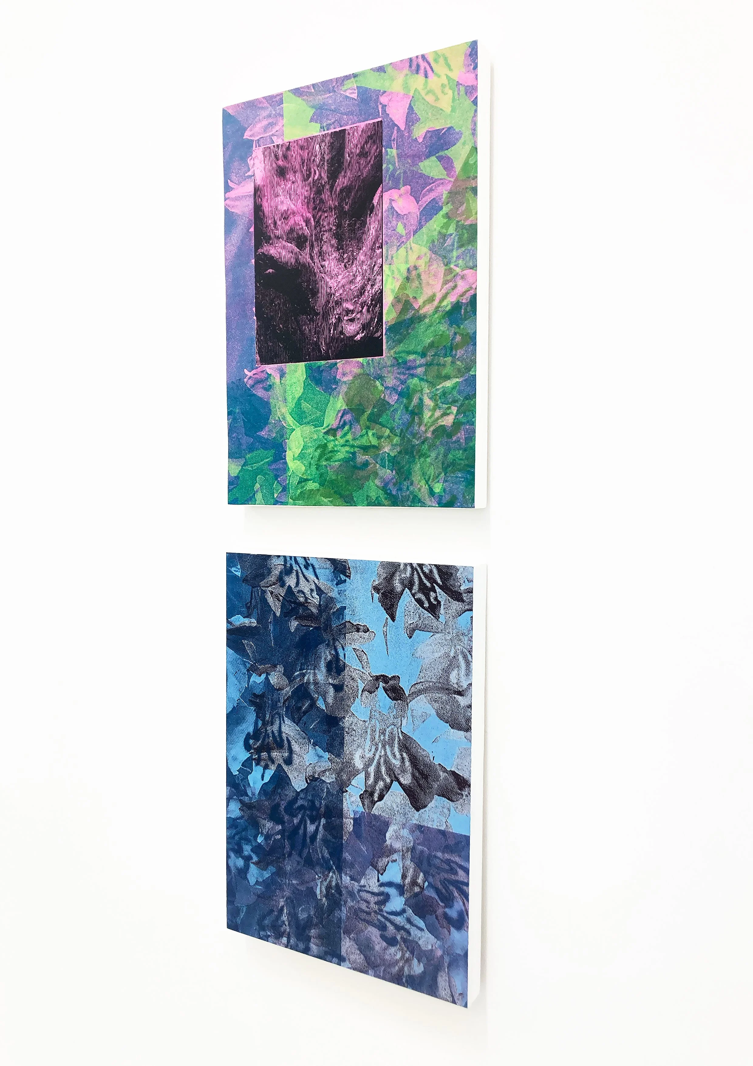 'Yew' & 'Orchids in Blue'