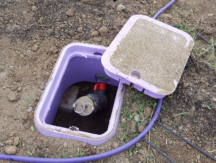 As the city installs more non-potable infrastructure such as water storage tanks and cisterns, we plan to shift our application method to more tank filling. This should allow us to save more groundwater and reducing our potable water dependence.