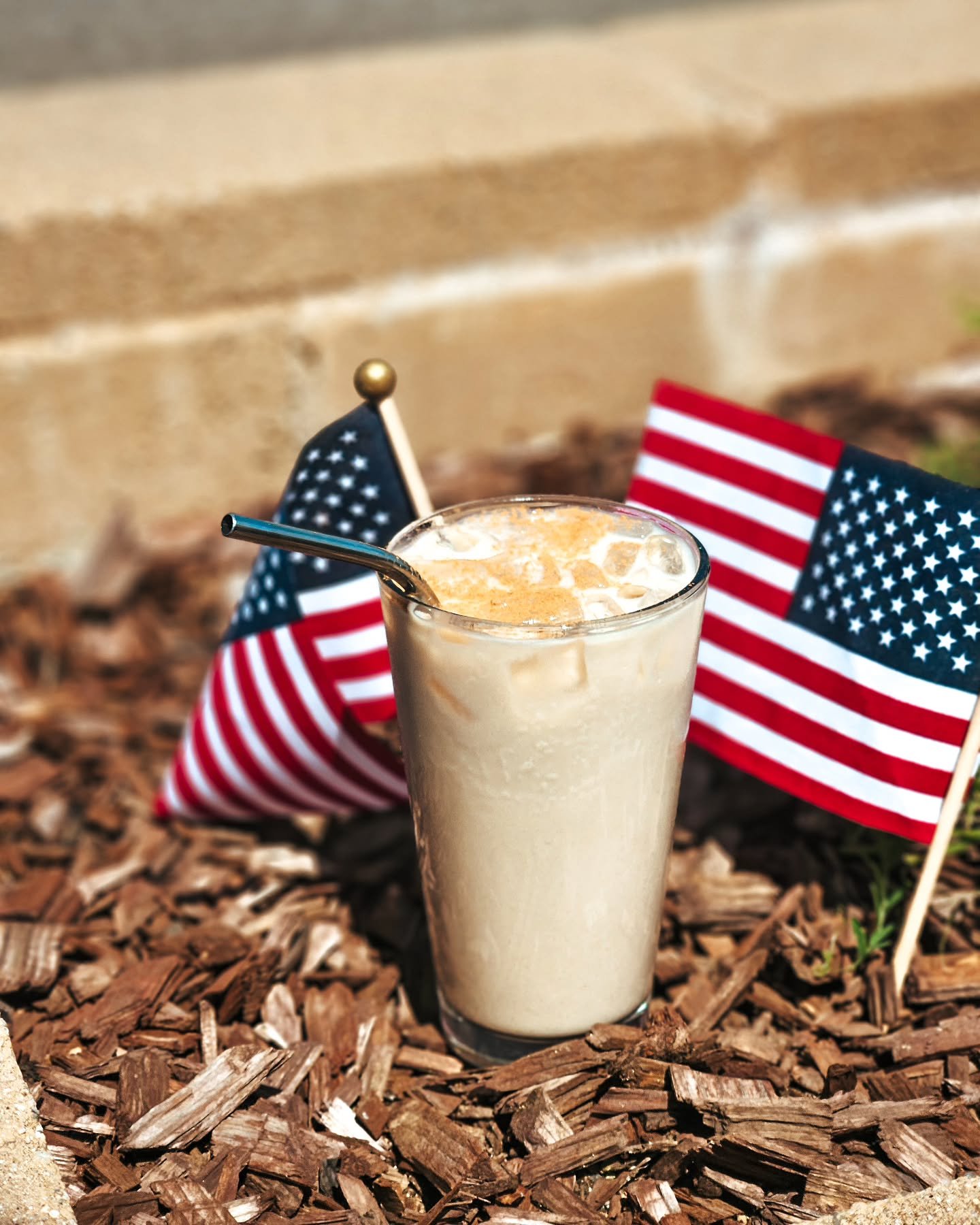 🇺🇸🎆 This week is all about freedom and fireworks&ndash; and we&rsquo;ve got the drink for you! 😉 

Our chai is made in-house, and you have two options to choose from. The Sparkler Chai, our cozy and mild chai OR the Firecracker Chai, the spicier 