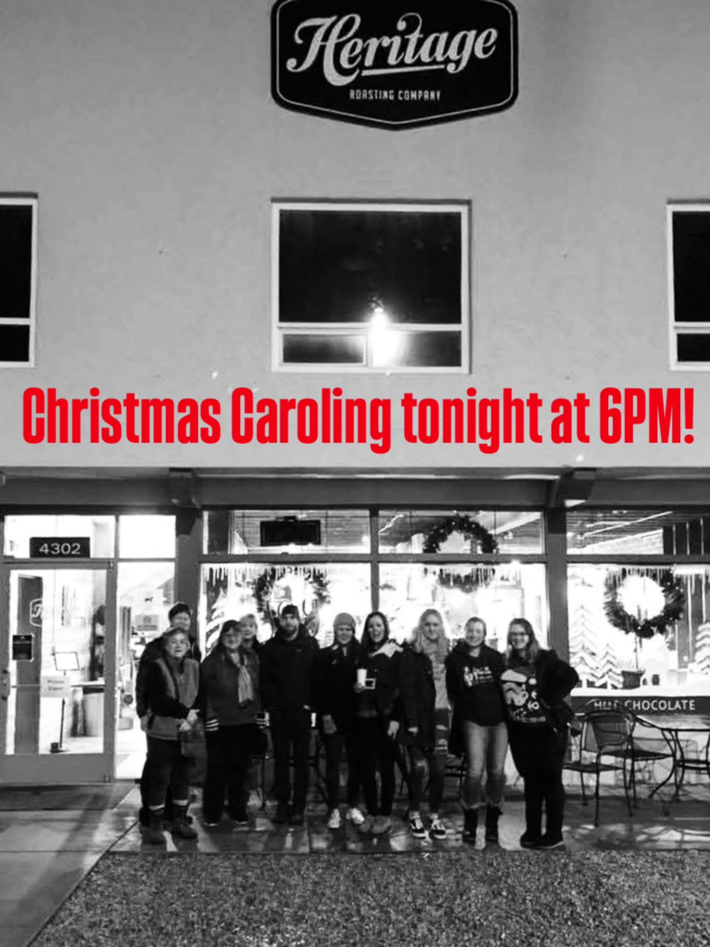 Our annual Christmas Caroling starts tonight.

We meet at Heritage Shasta Lake at 6PM and break off in groups to bless our neighbors with some Caroling! You coming? 

#heritagecoffeehouse #reddingca #shastalakeca #Christmas2025