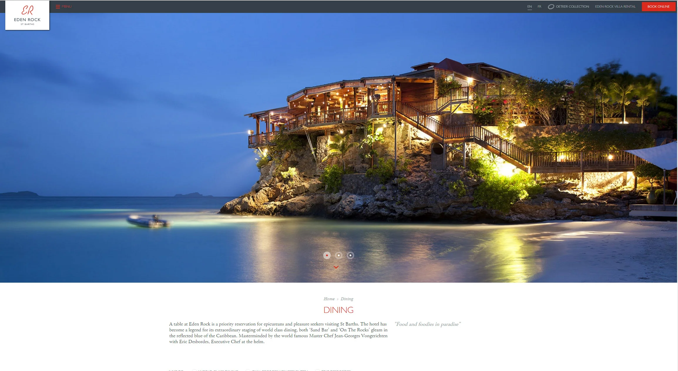 Eden Rock Hotel, St Barth