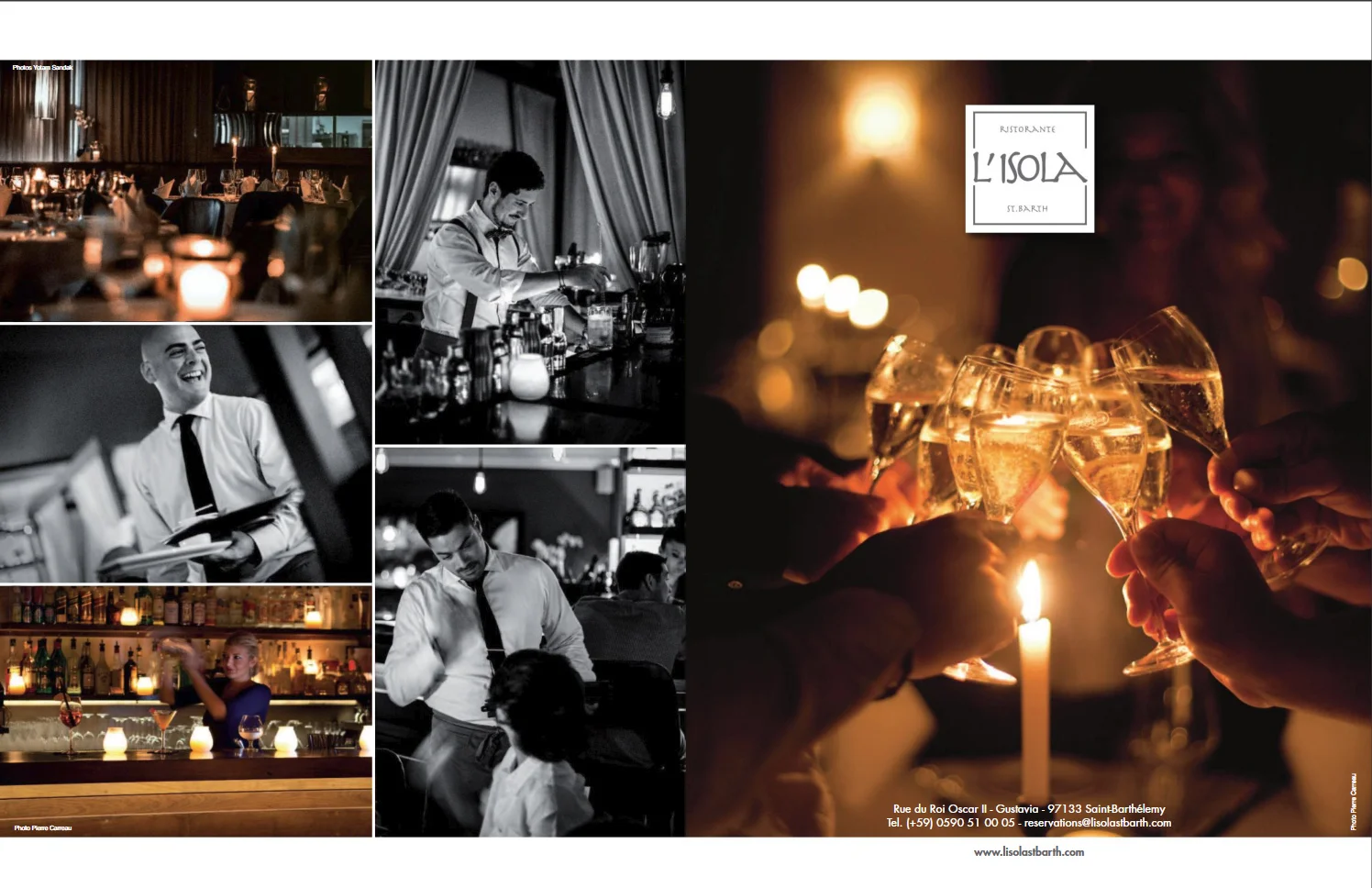 L'ISOLA Restaurant, St Barth