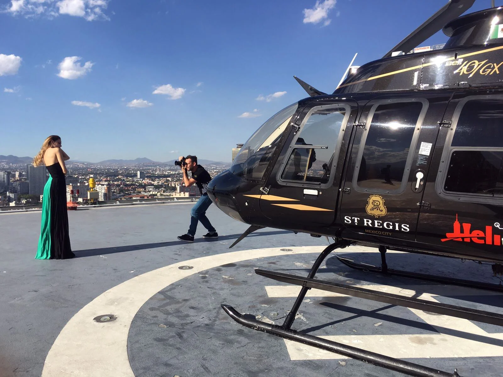 Shooting on top of the world...