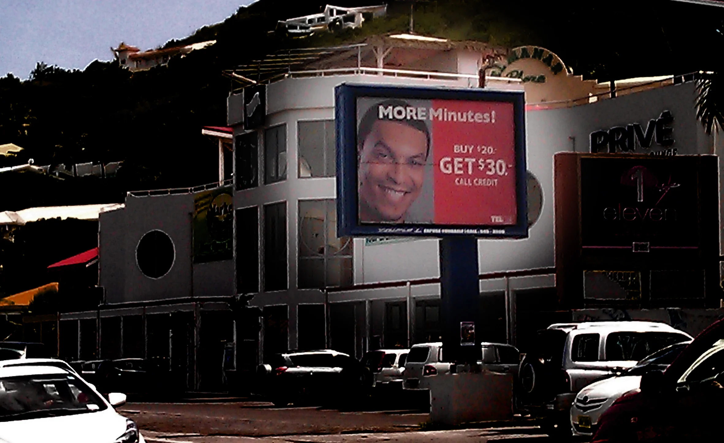 Telcell Billboard sign Ad