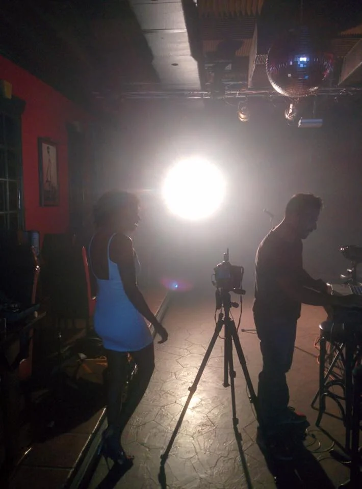 BTS glamour shoot