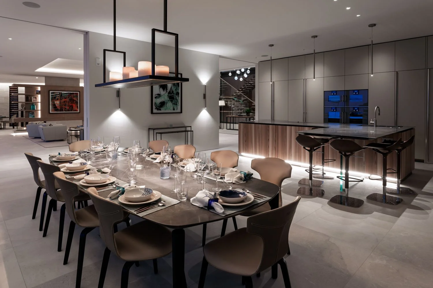 dining area villa Mallorca