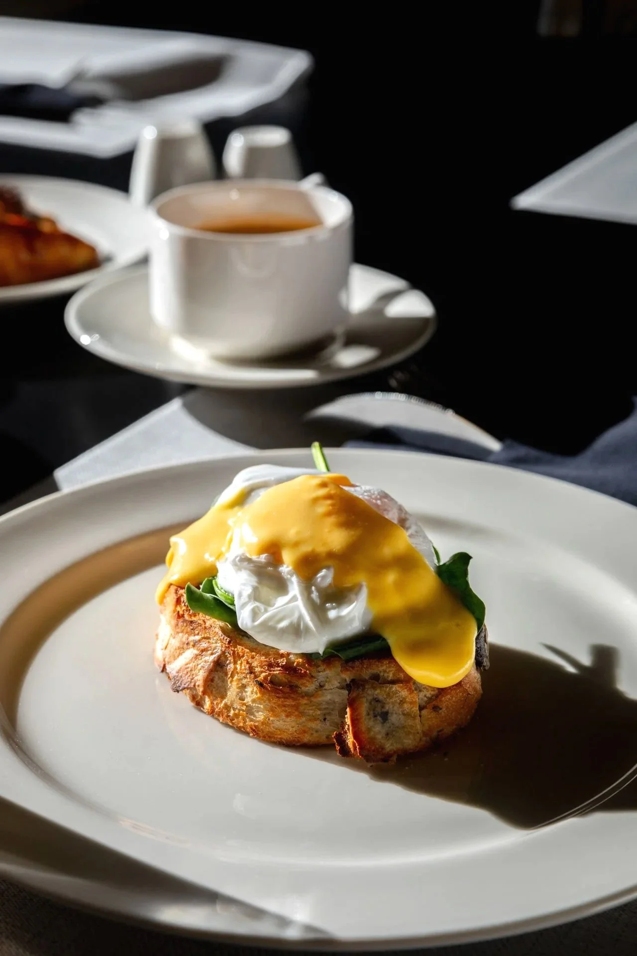 poached egg on toast