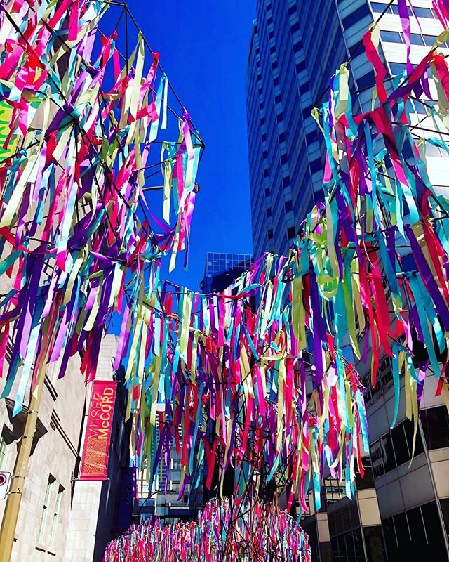 Happy 10th Anniversary!
McCord Museum Pedestrian Mall
*
*
Haiku
Coming back to life
Urban forest all dressed up
City&rsquo;s energy.
*
*
*
*
*
#city #urban #urbanforest #colour #colourful #popuppark #energy #mtlmoments #mtlscene #colourlove #downtown