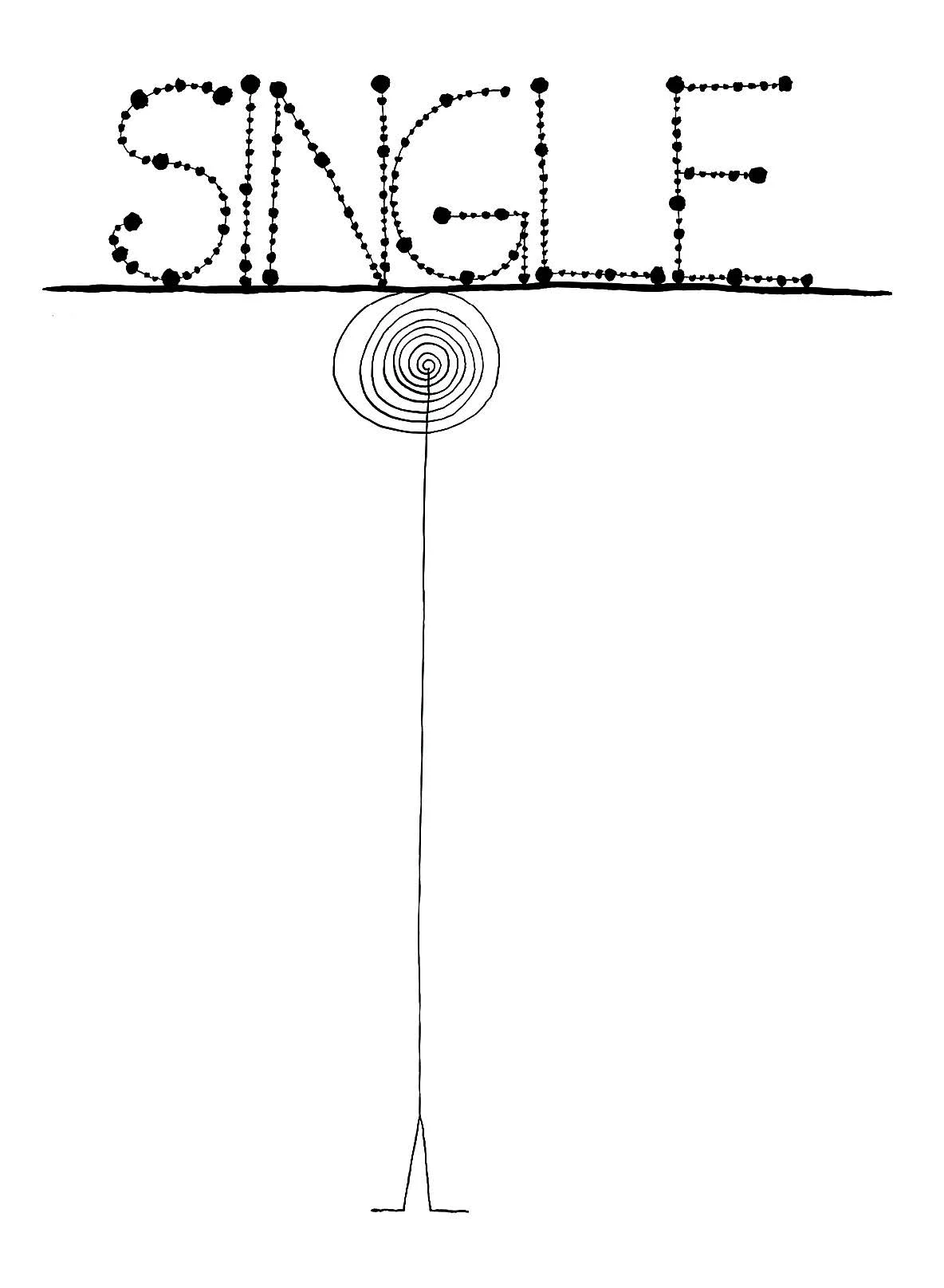 Single Ink on paper 1968