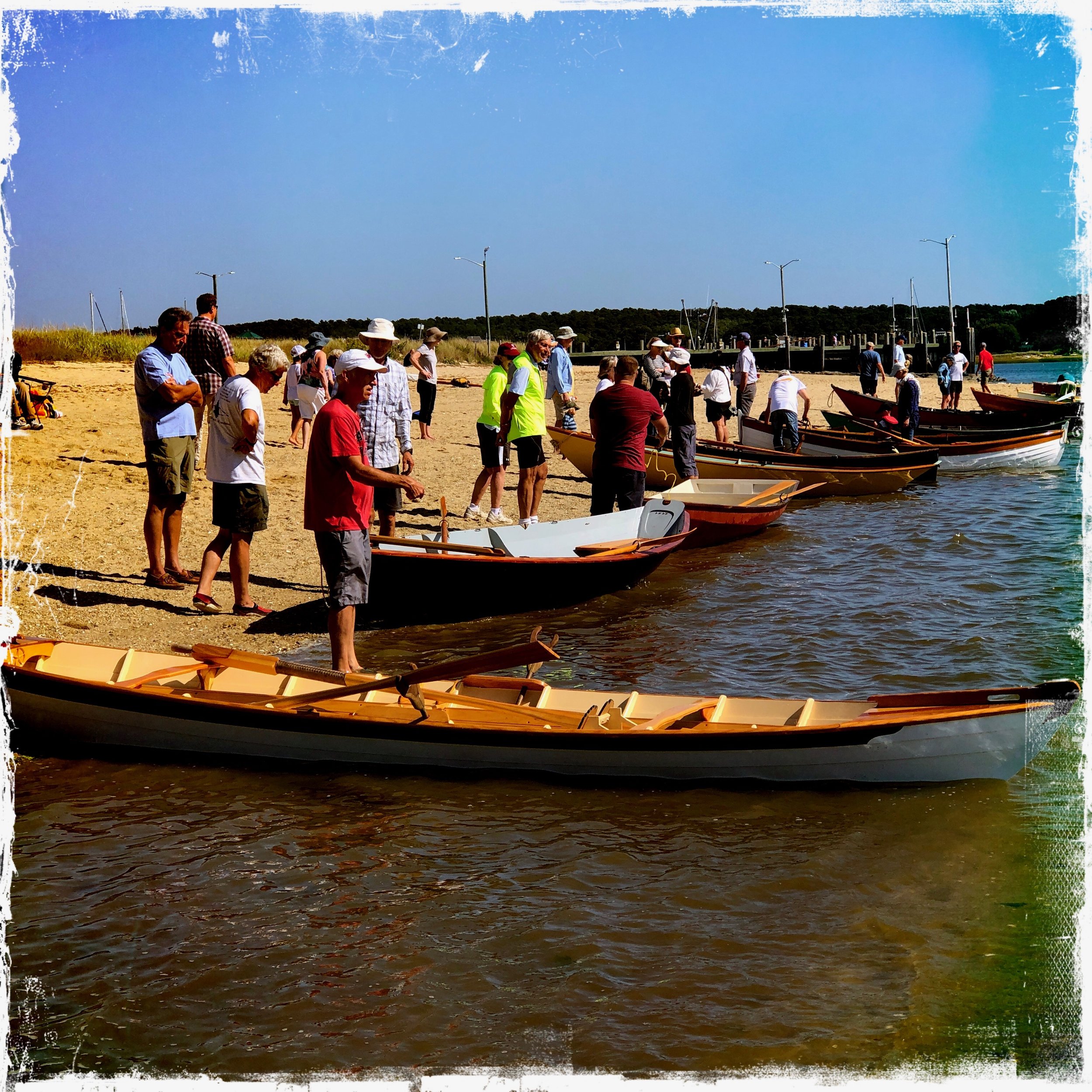 People and boats at WRR #7…