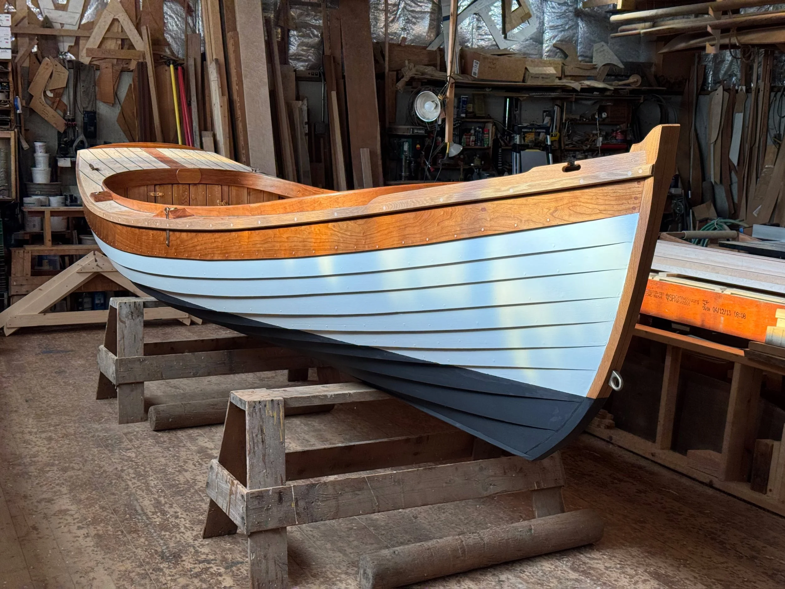 We are headed to the WoodenBoat Show In Mystic, CT, https://www.thewoodenboatshow.com ,bringing Cove Runner, the Newfoundland Trap Skiff I recently built. We are listed under S/V Cove Runner. Hope to see you there!!