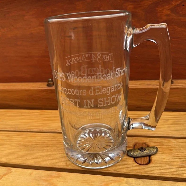 We Won!! Best in Show, Professionally Built Sail" WoodenBoat Show, Mystic Seaport 2026!!!