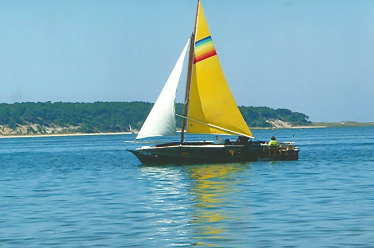 Sailing in Wellfleet Harbor