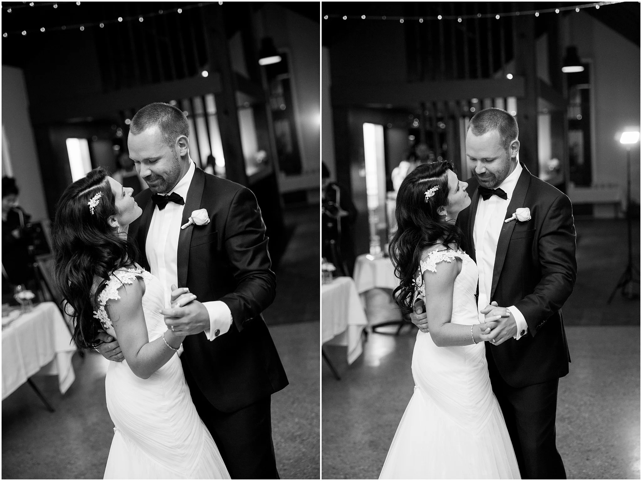 Bride and groom's first dance at Grazing at Gundaroo