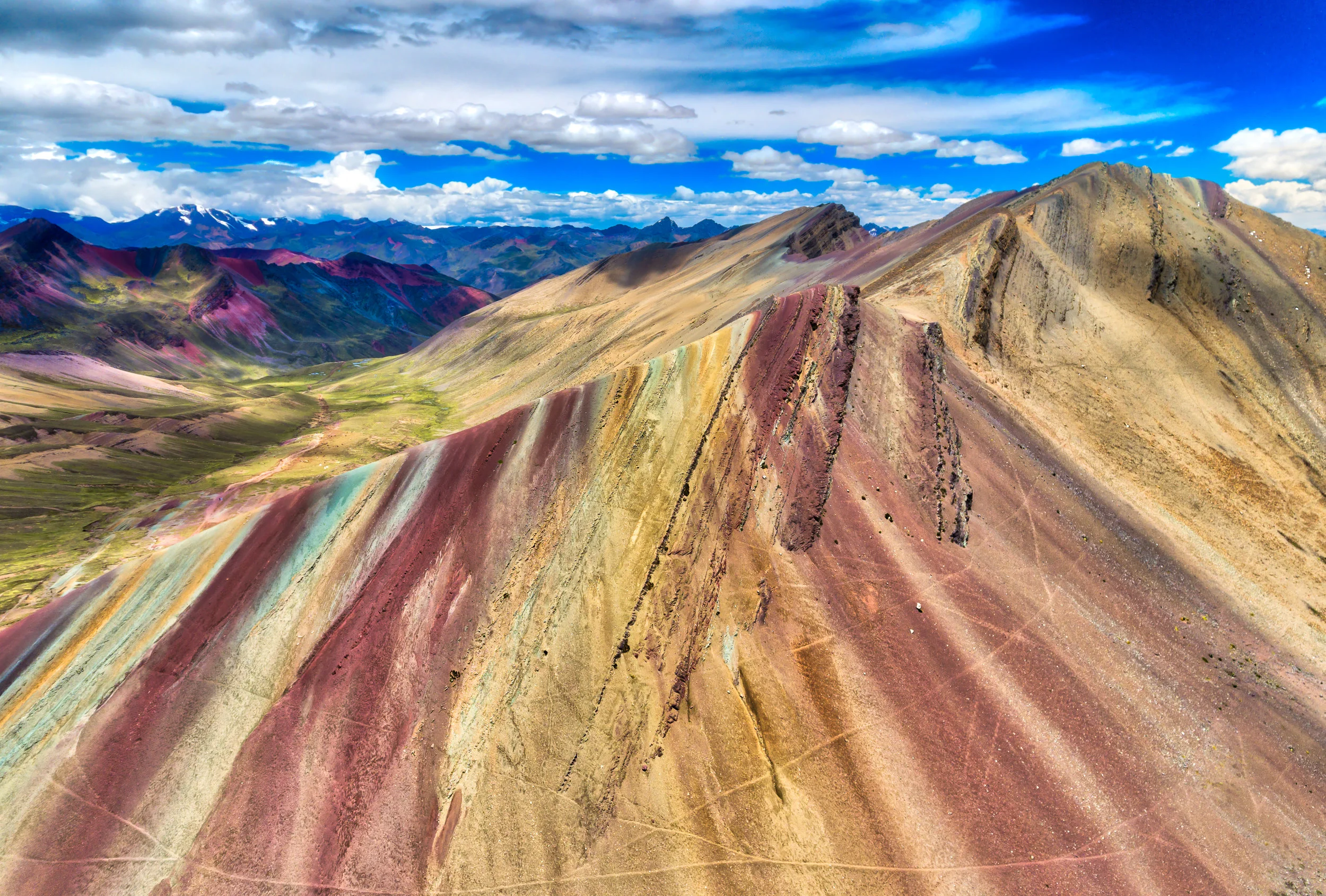 Rainbow Mountain in Peru