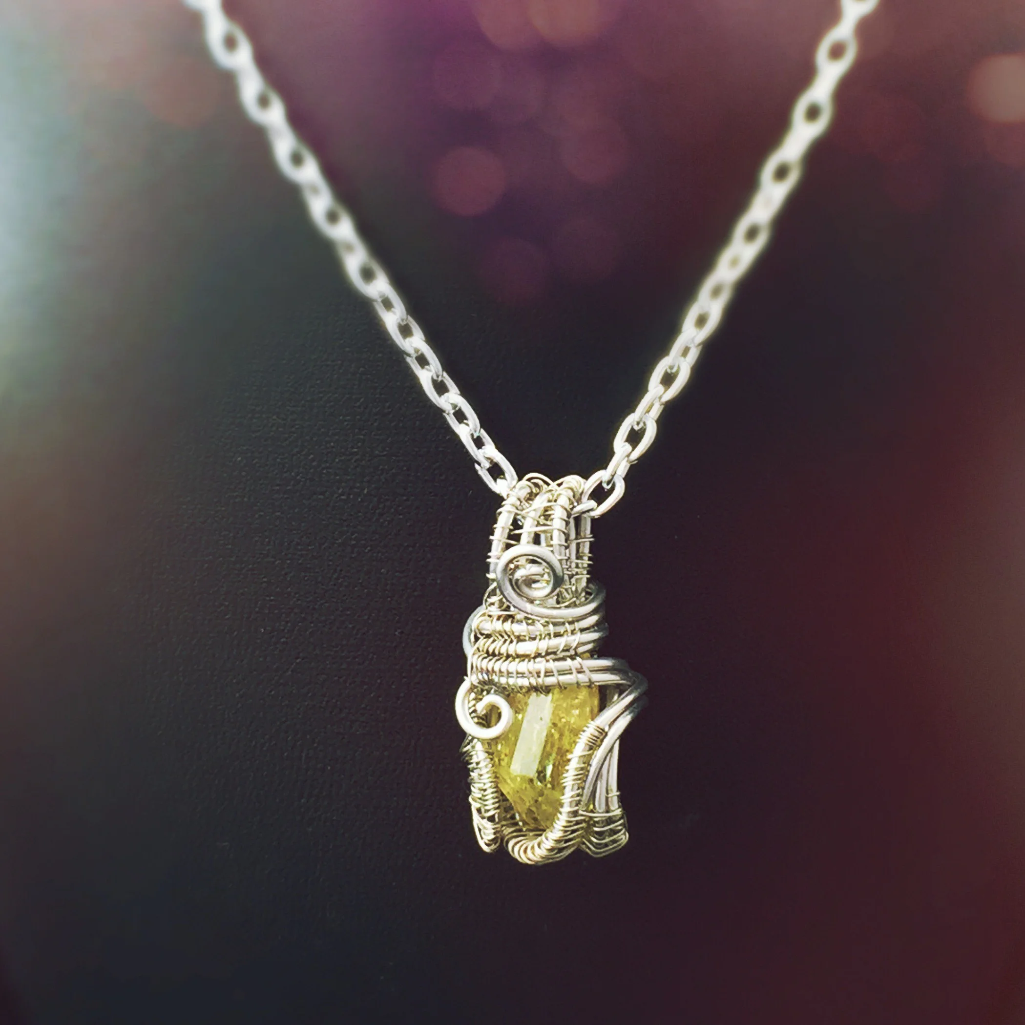 Golden Apatite Healing Stone