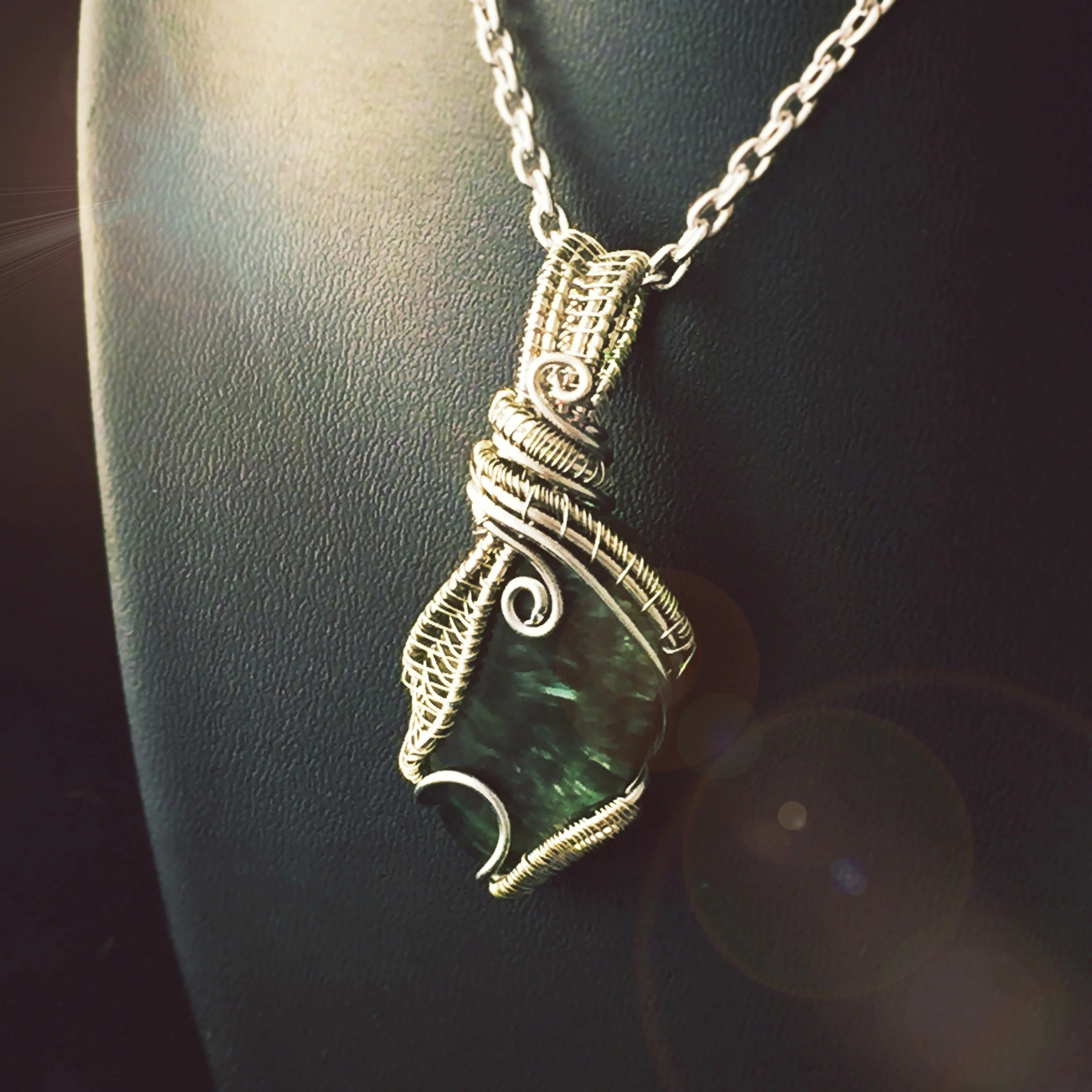 Seraphinite Healing Necklace