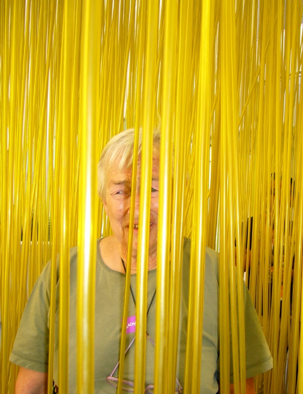 Marsha at LACMA (photo by Mary Kerr)