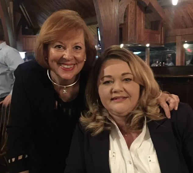 Running mate, Jenn Pusatier & Bev Kiney