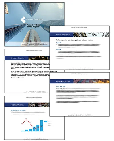 Investment Proposal Deck