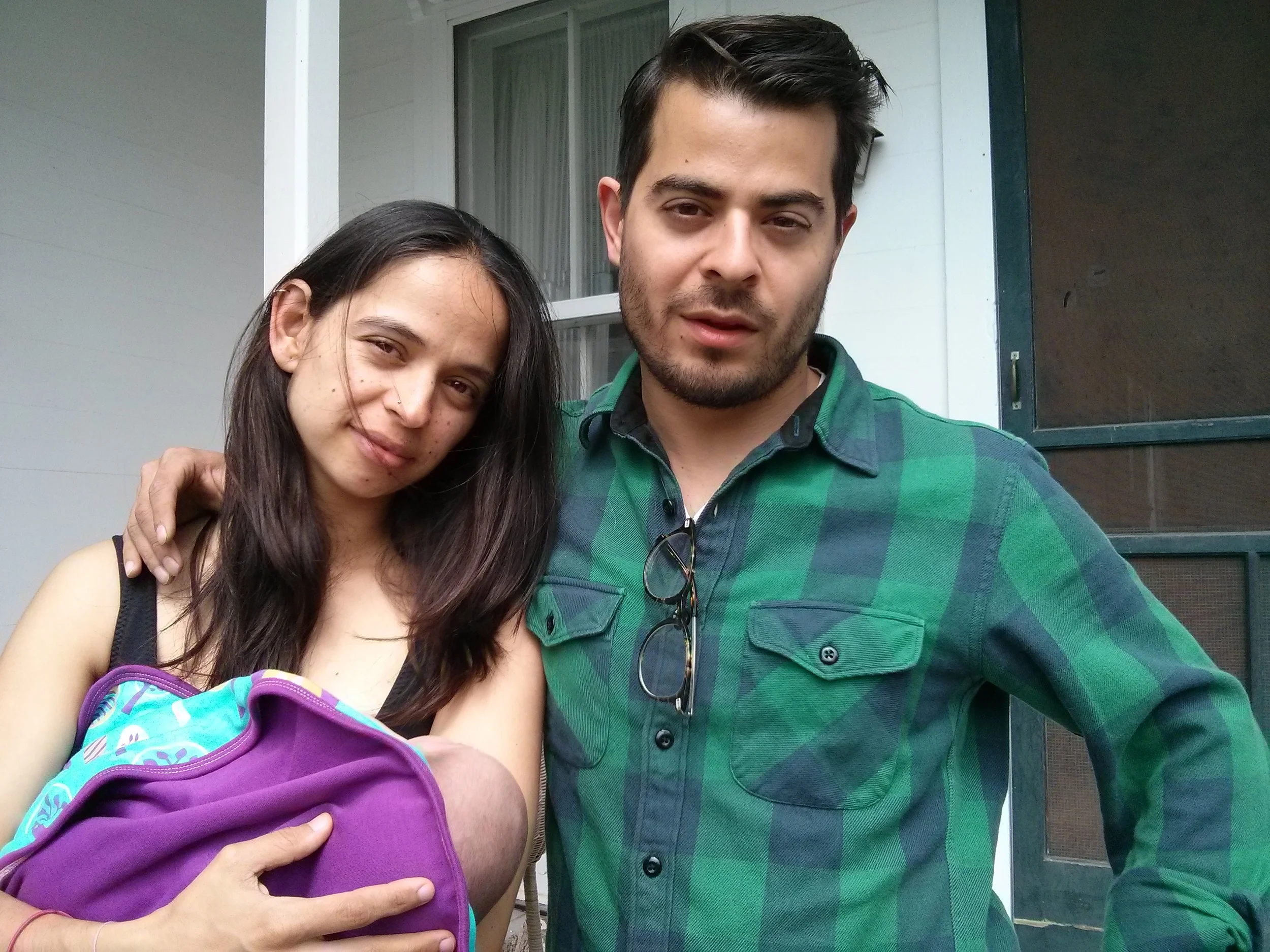 Mom and bro and Li'l L