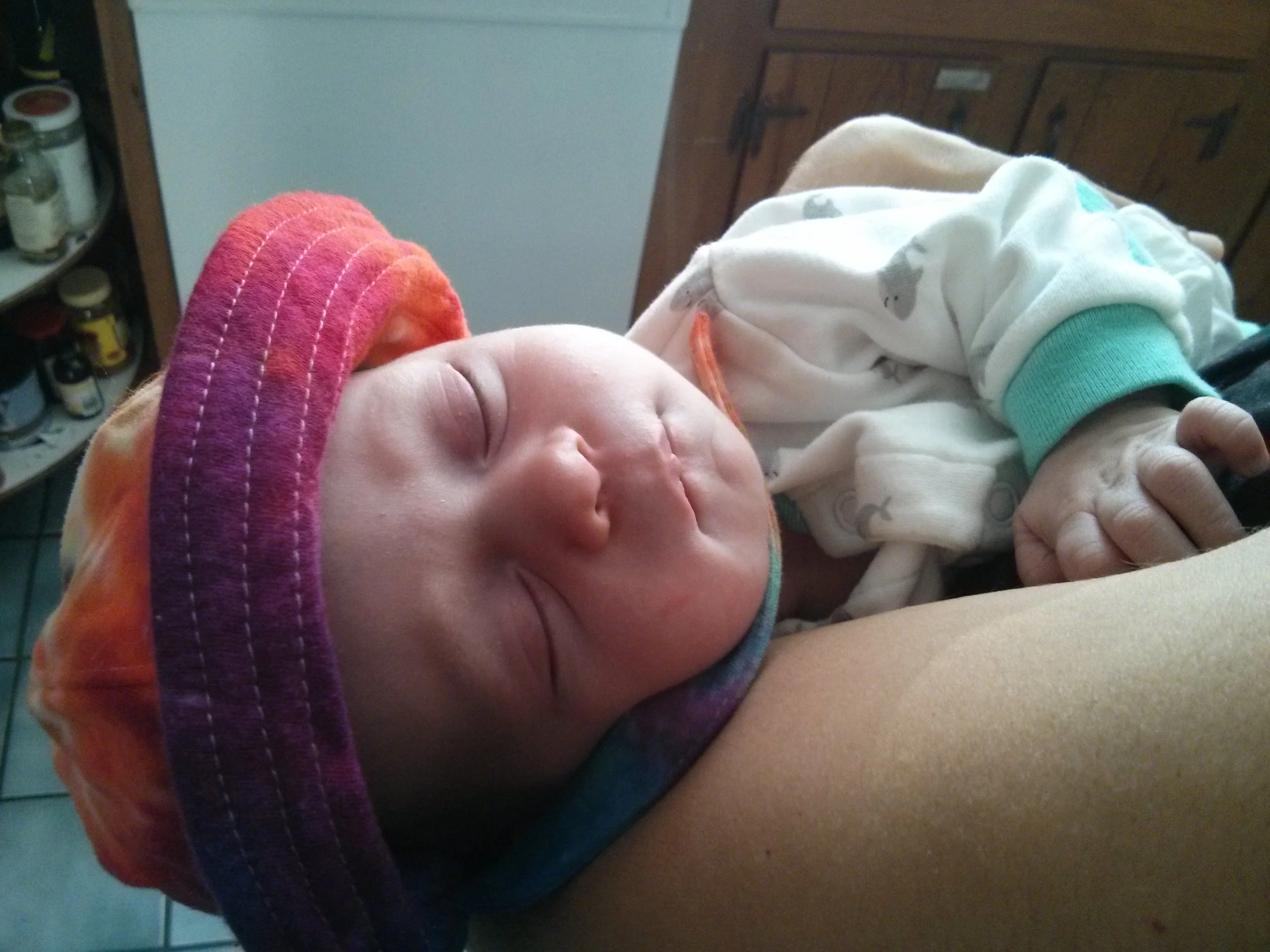 Thanks for the hat, grandma!