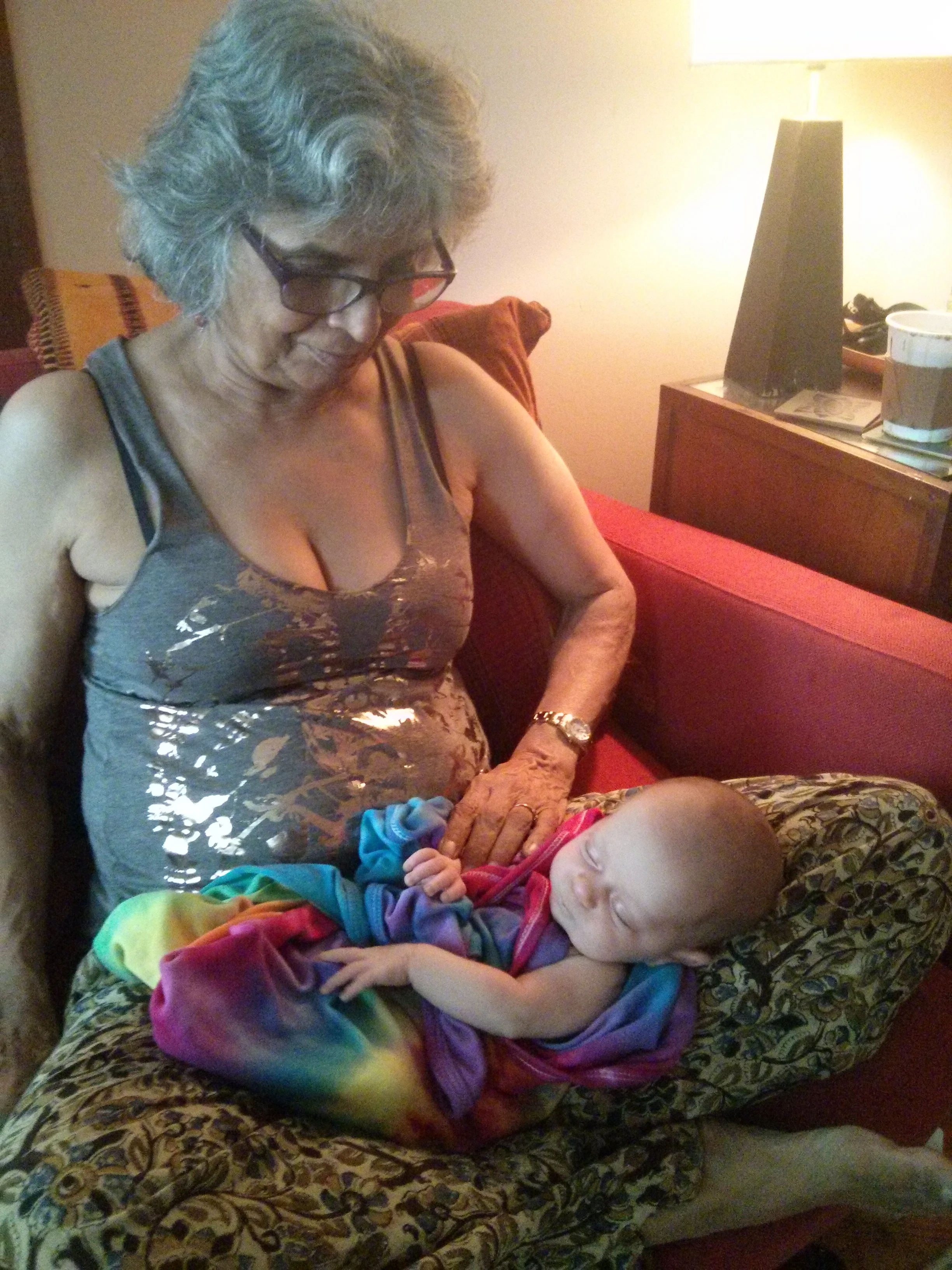 Nani and the hippie baby