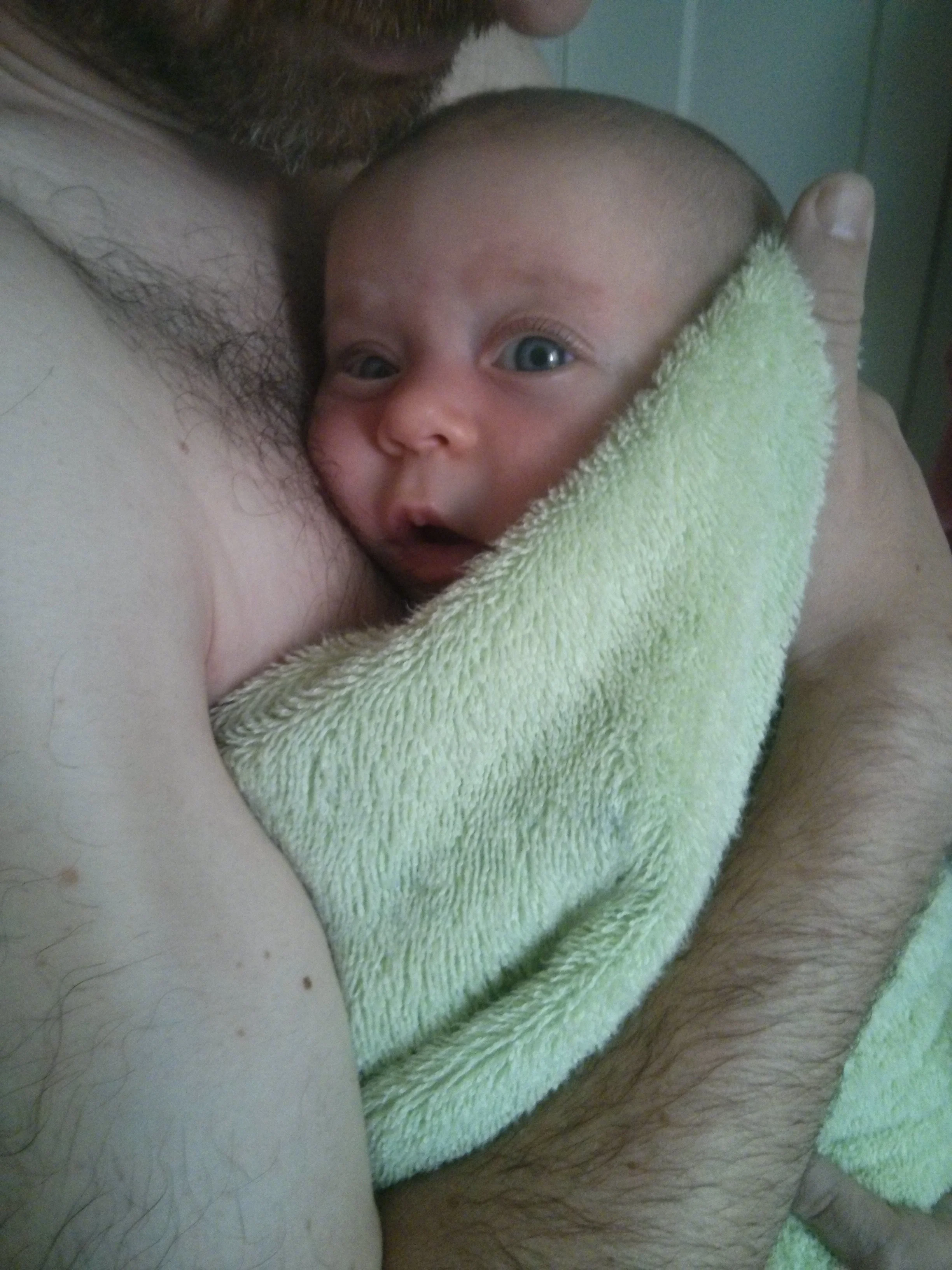 After the bath