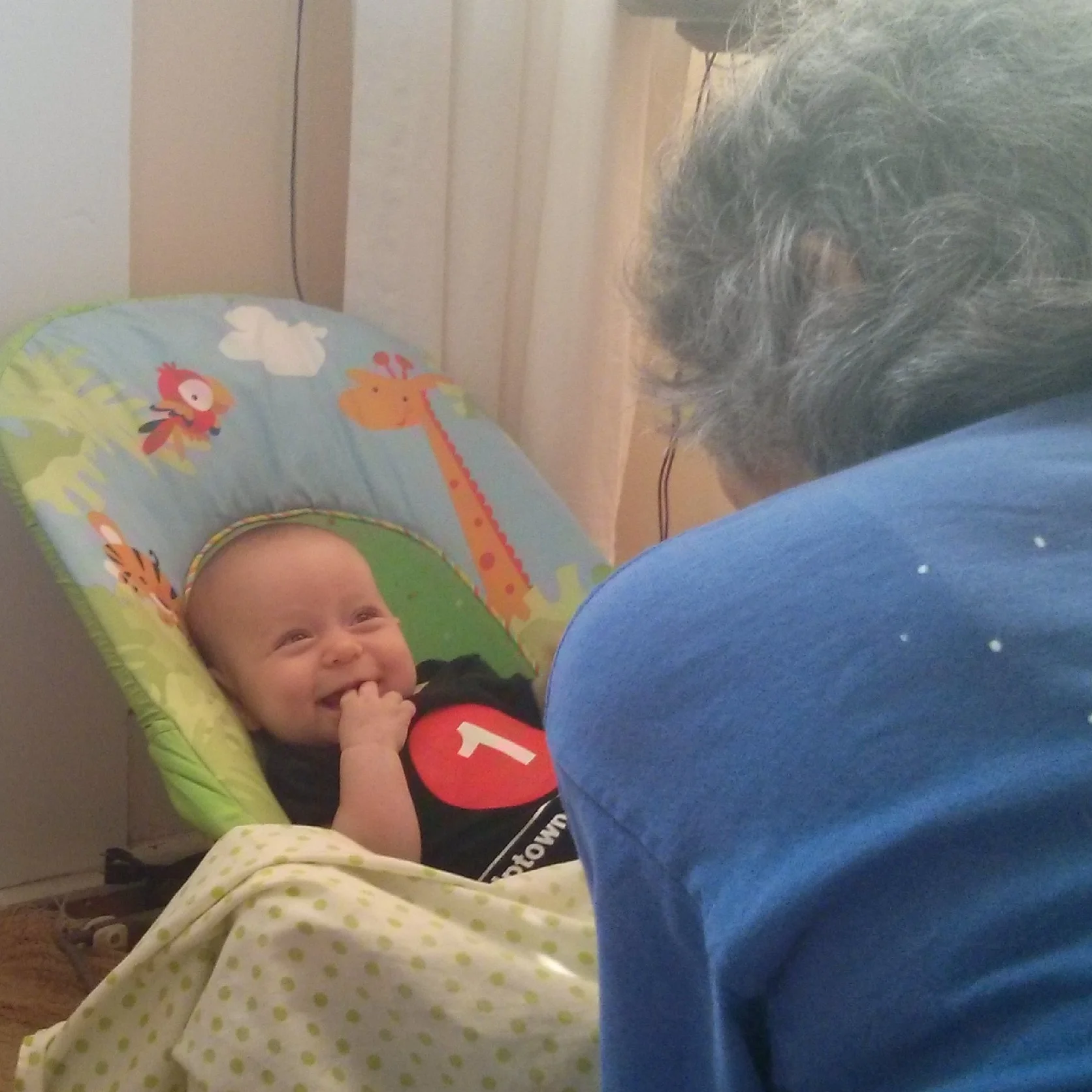 Laughing with Nani