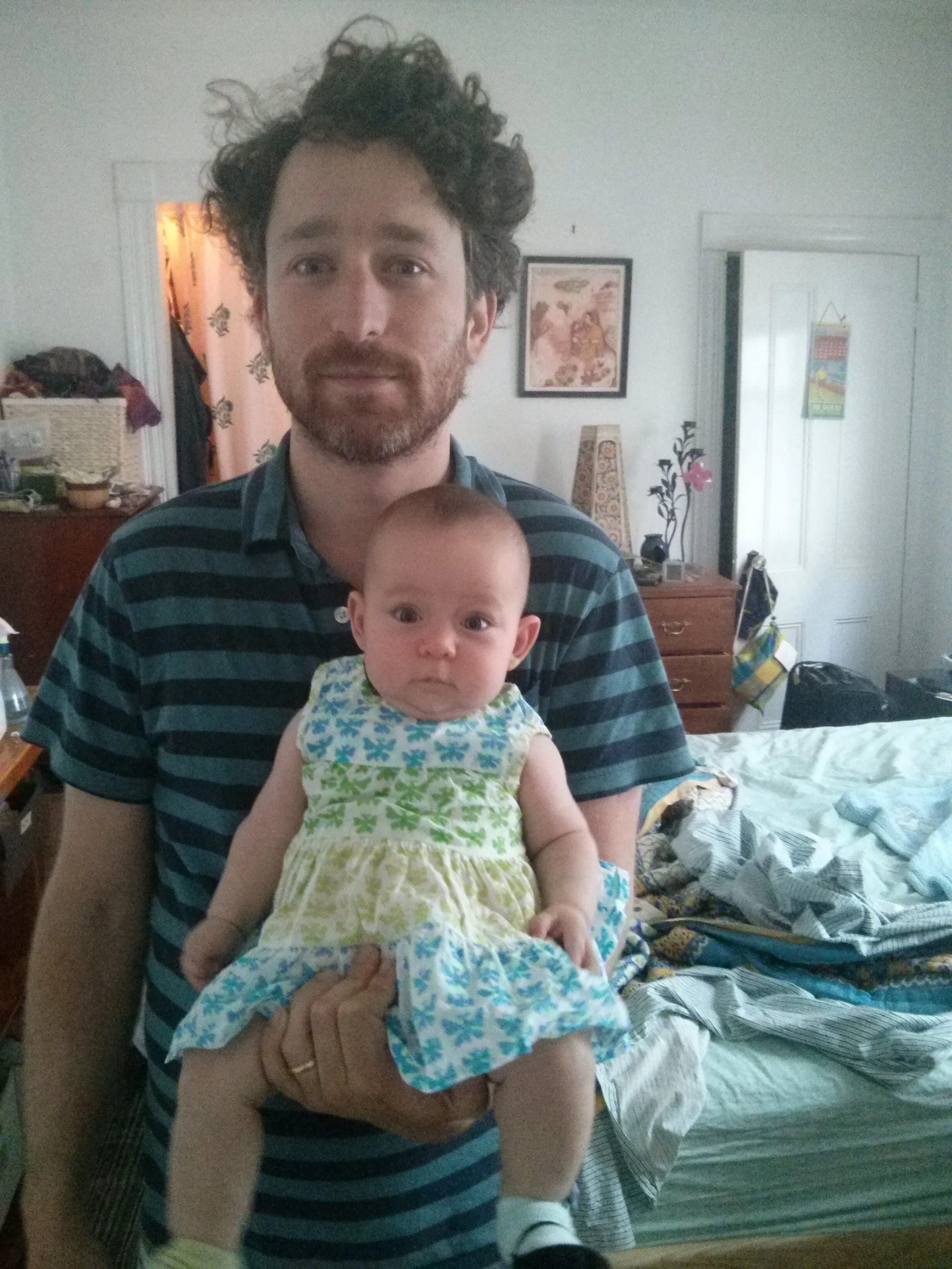 Look who's wearing a little dress!