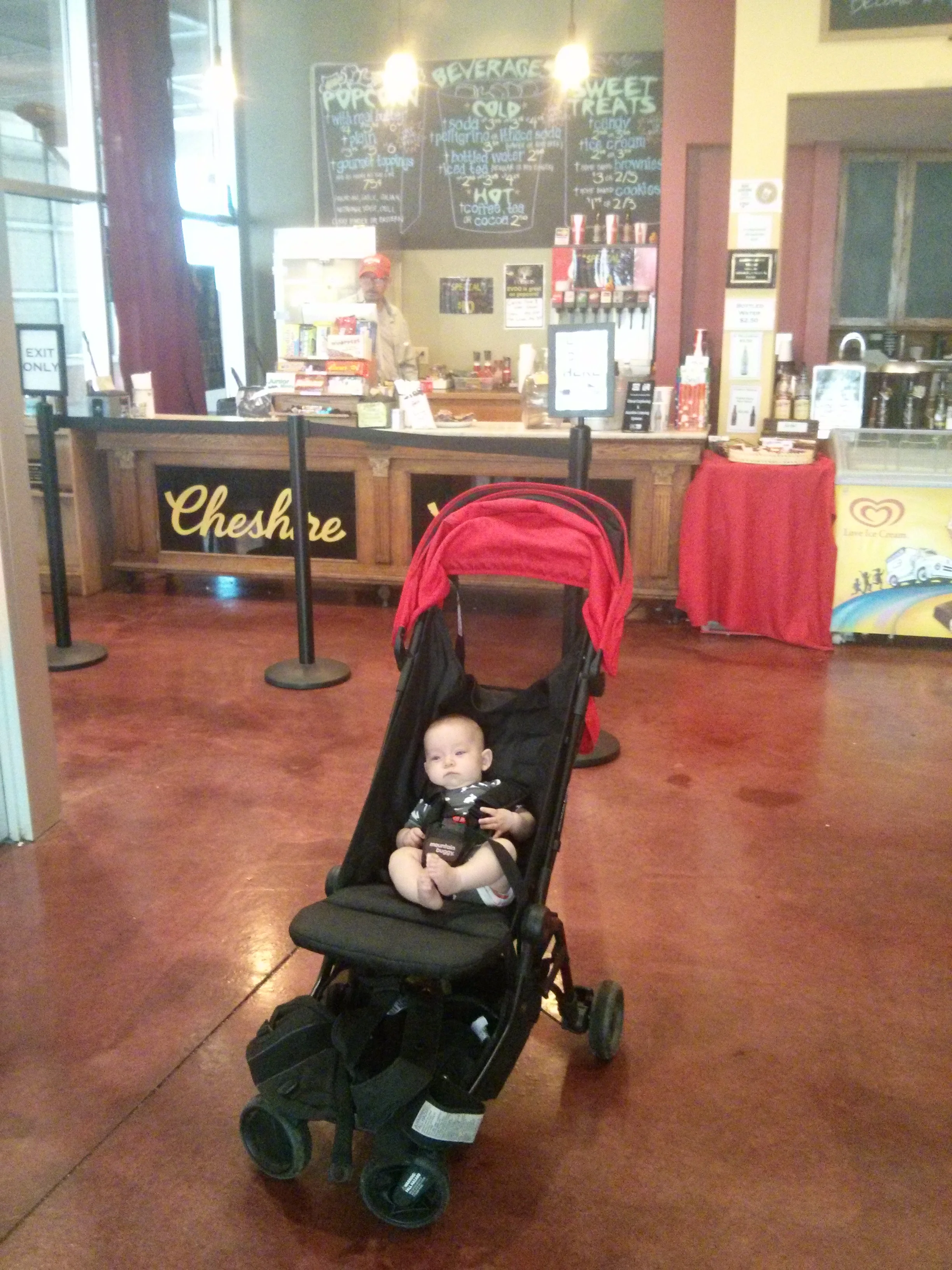 First time to the movies!