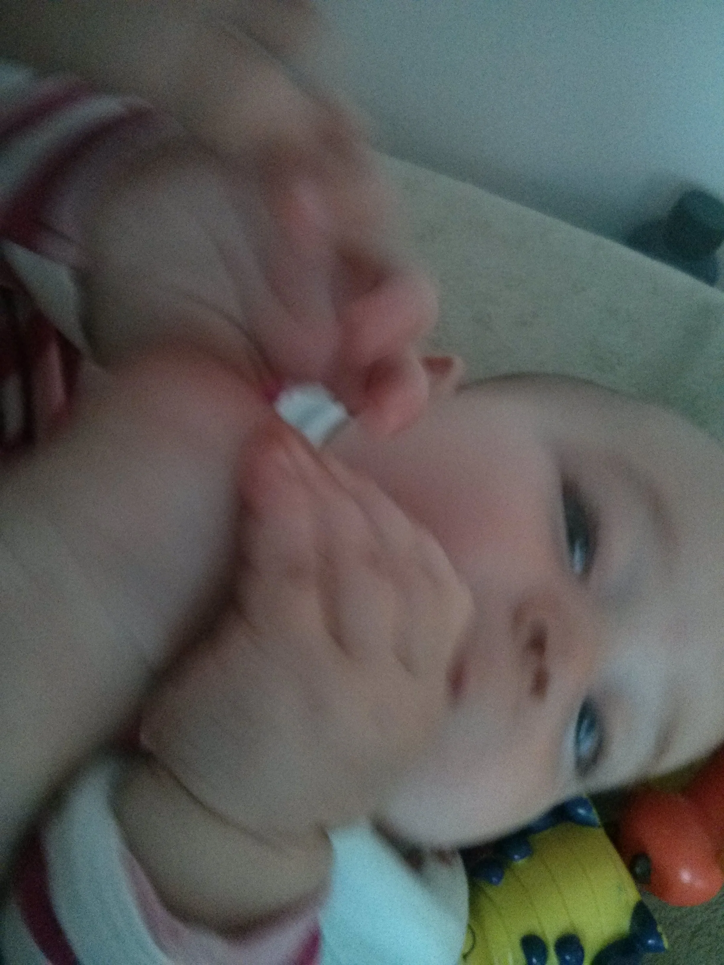 Yummy toes! 10/2015