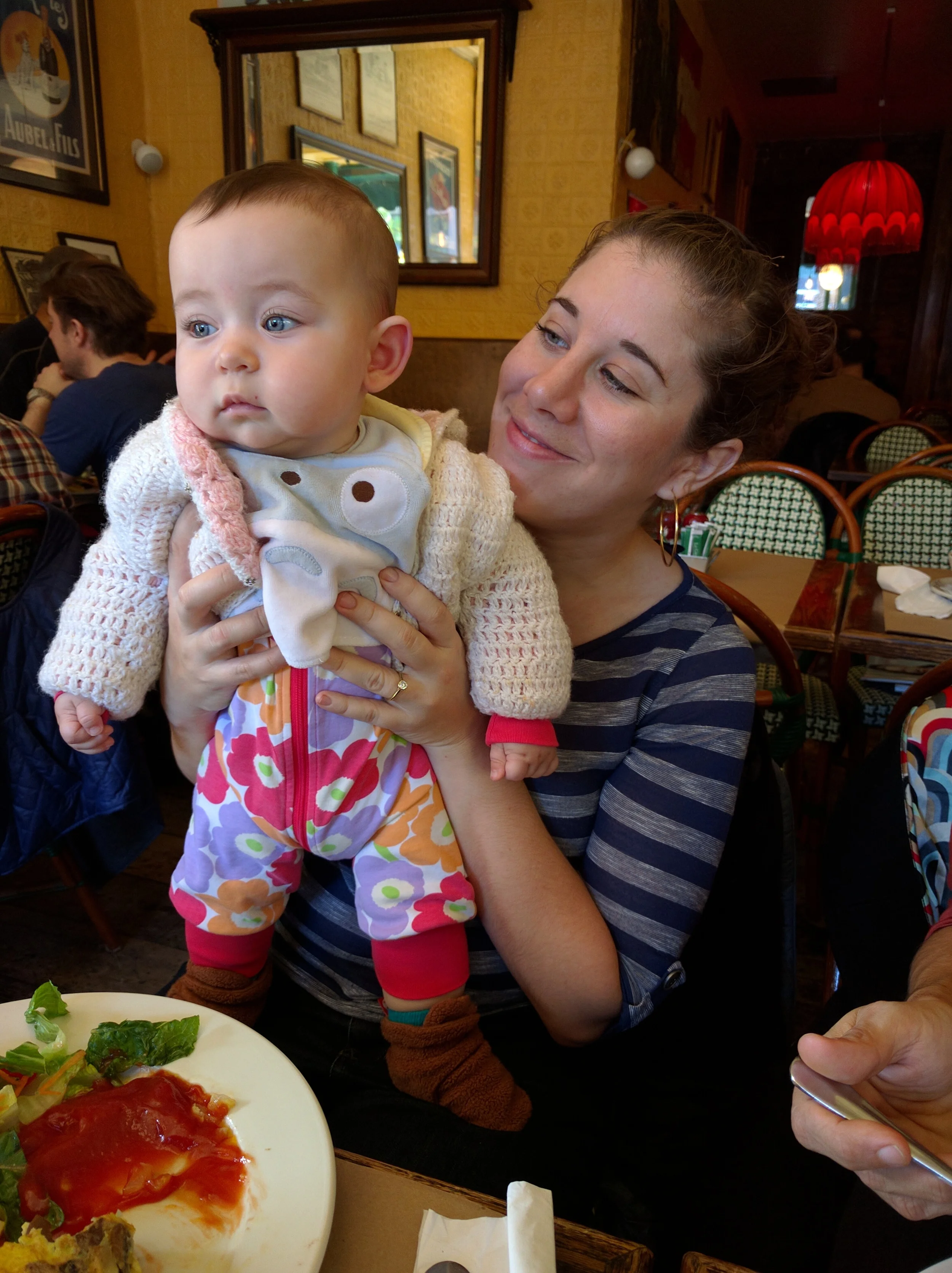 With aunty Ariel! 11/2015