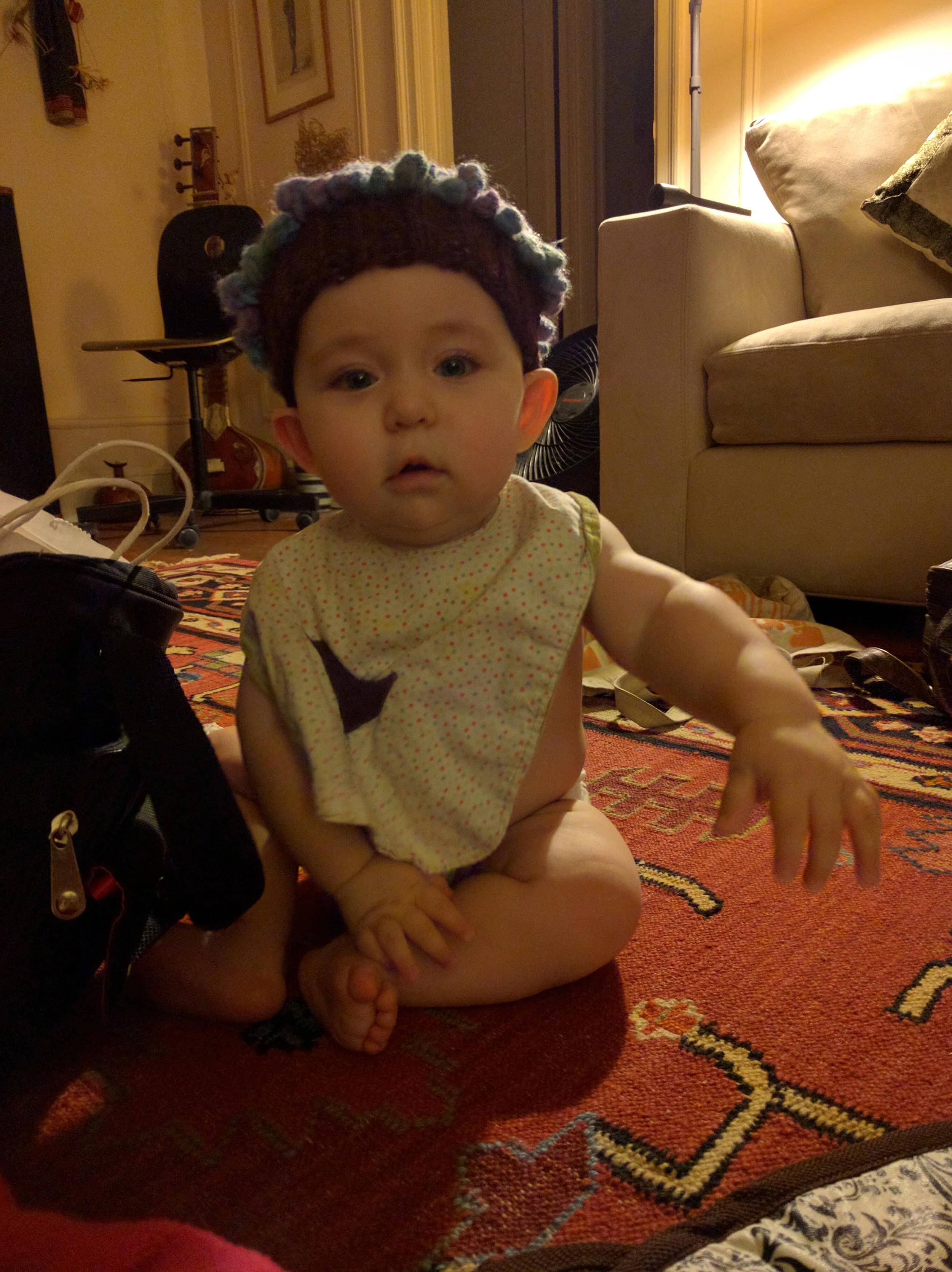 Cupcake hat, 1.25.2016