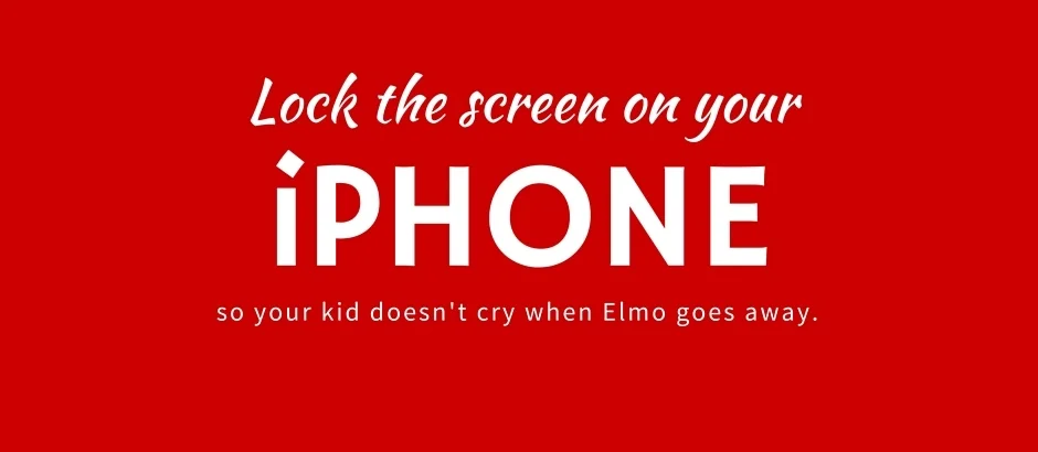 Lock the Screen on Your iPhone