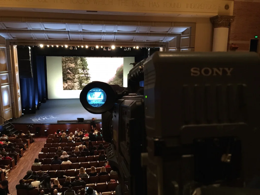 Focusing my eye on the future ..... I will stand on this stage and give a Super Soul Session 
