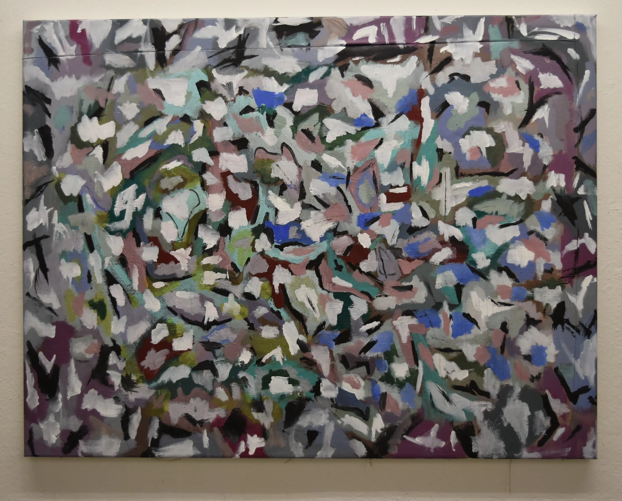 Acrylic on Canvas 150x115cm 59x49in