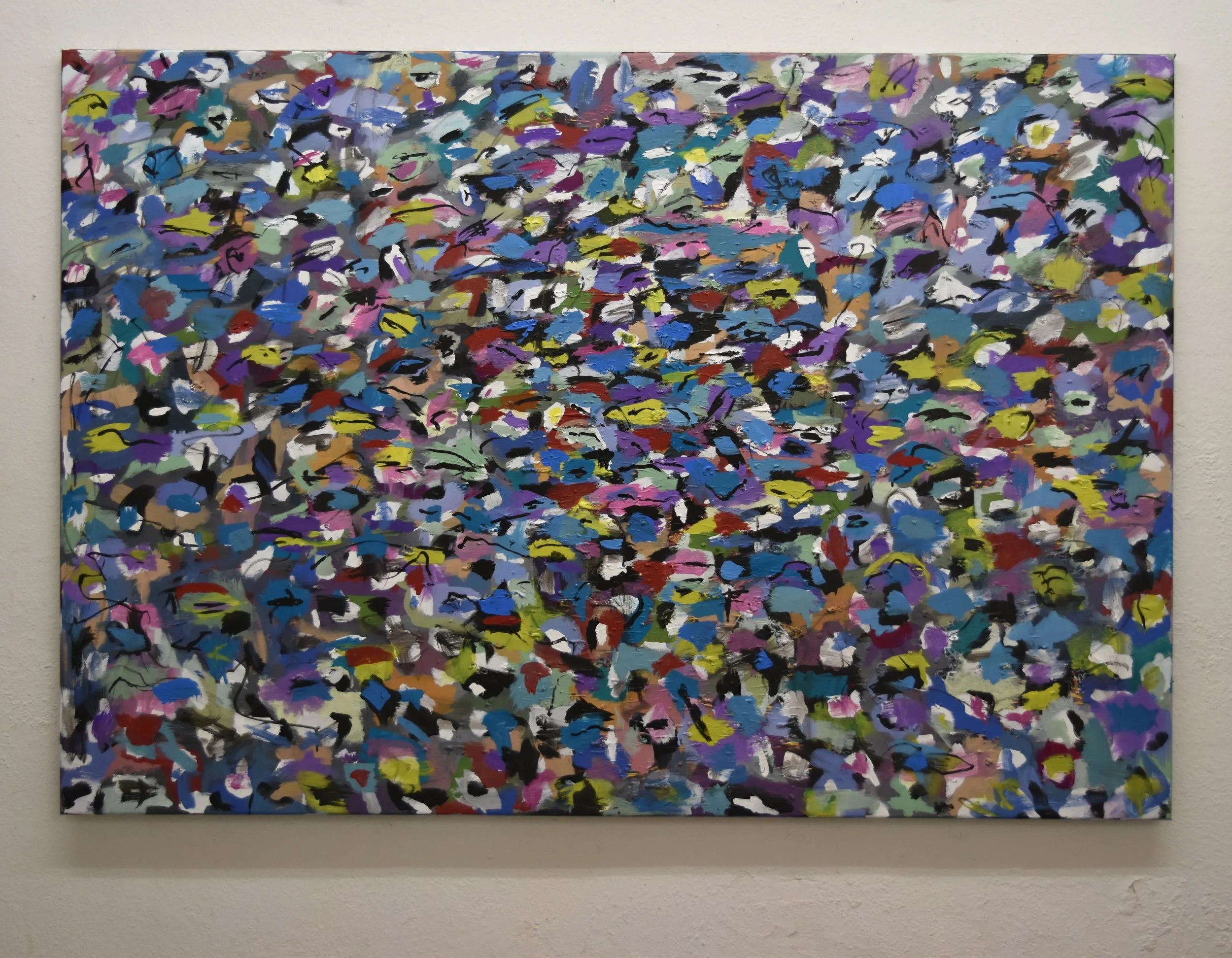 Acrylic on Canvas 175x120 69x47in