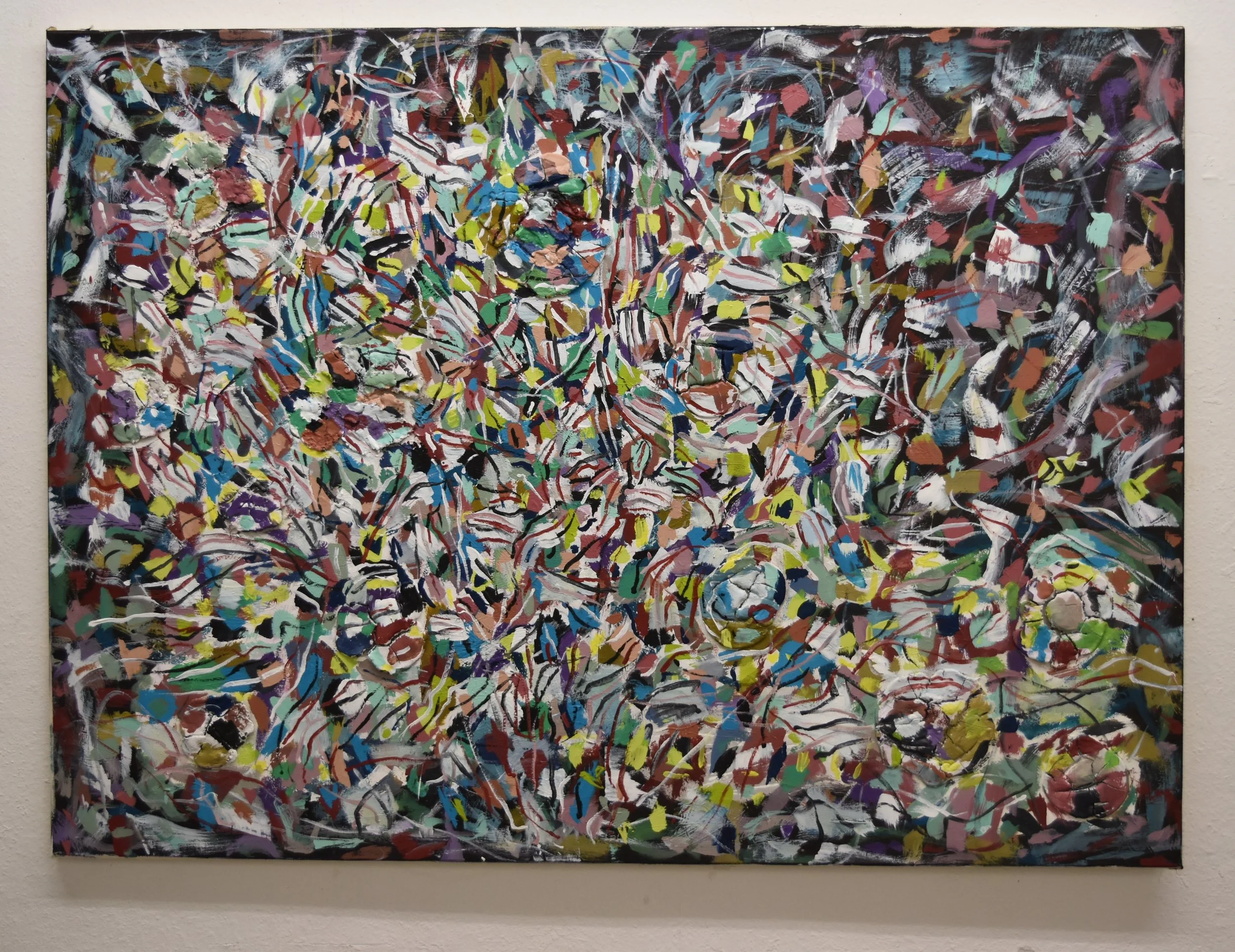 Acrylic on Canvas 150x110cm 59x43in
