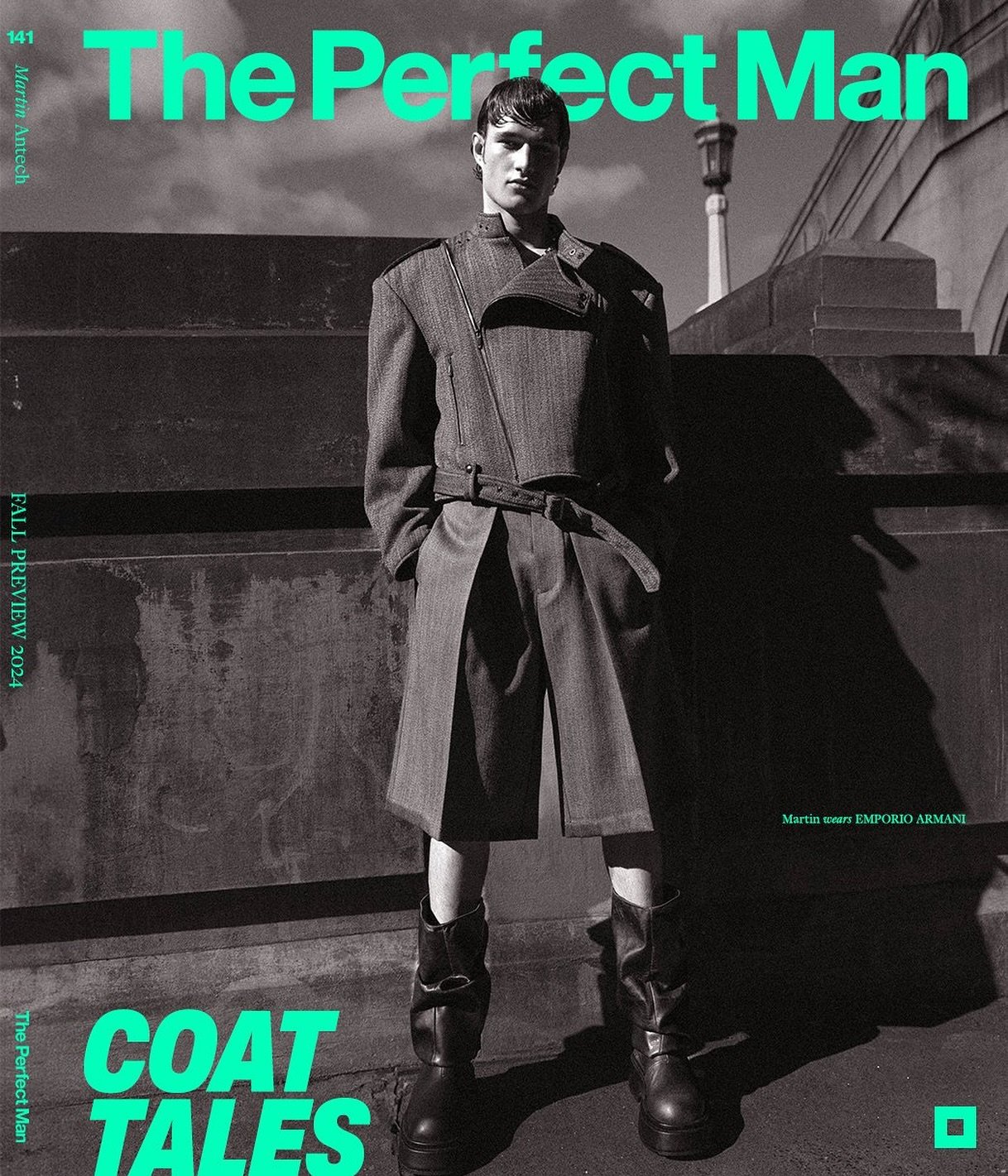 Coat Tales: The subtle sophistication of fall neutrals, the timeless elegance of black in our wardrobe are what will define our menswear in the coming months.
&mdash;
Complete story link in bio

Martin wears @emporioarmani
Photography @patsupsiri
Fas