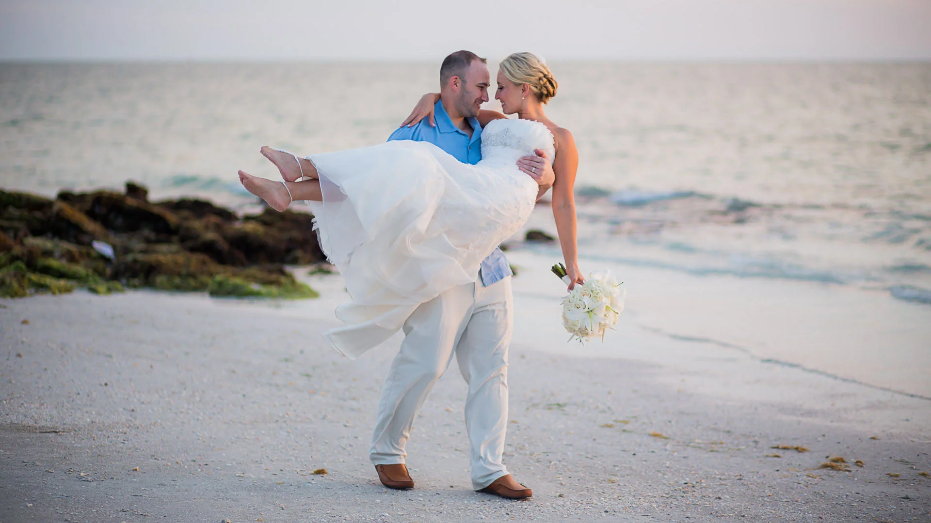 Billy and Alissa; Lido Beach Resort, Sarasota, FL