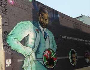 Mural on Ben Ali Way 