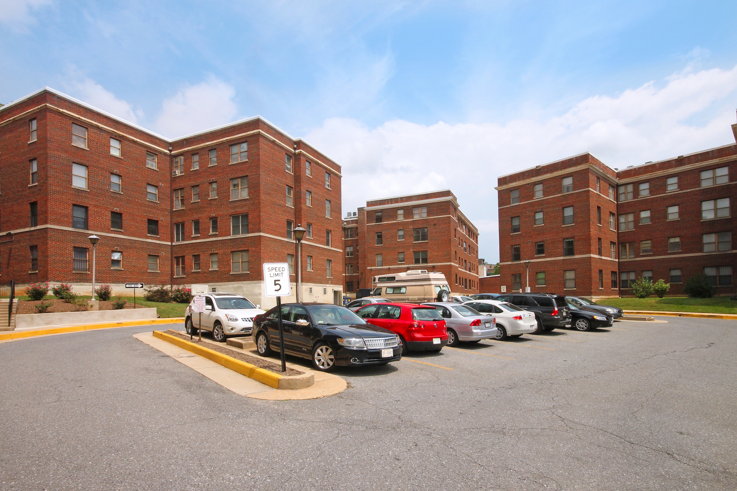 Secure Parking Available for Residents